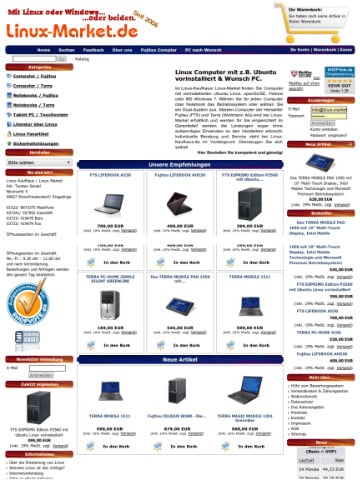 Gambio-Shop - linux-market.de